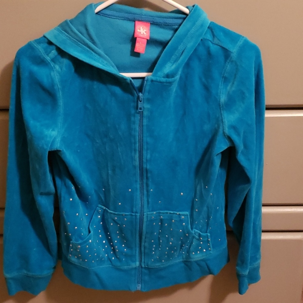 Girls suede jacket and pants L